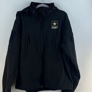 US Army Fleece Multi Pocket Coat